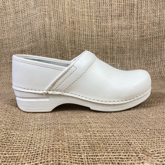 Dansko clogs White leather size 5.5 - 6 eu 36 - Picture 6 of 9